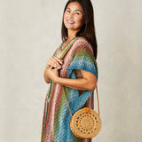 Rattan Crossbody Bag model