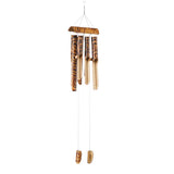 Charred Pattern Bamboo Wind Chime