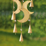 Crescent Moon Crystal Chime