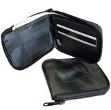 Recycled Rubber Tire Zippered Wallet - No Logo