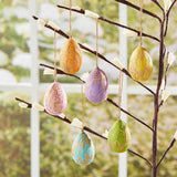 Budding Easter Egg Tree & Paper Egg Ornament Set