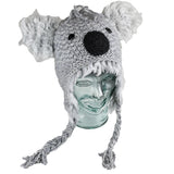 Adorable Hand Knit Kids Animal Hats Koala