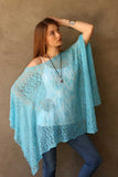 Malibu Poncho Caribbean Blue