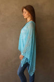 Malibu Poncho Caribbean Blue