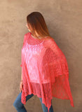Malibu Poncho Caribbean Coral