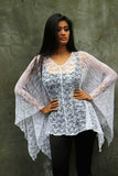 Malibu Poncho White