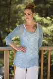 Swing Tunic Caribbean Blue
