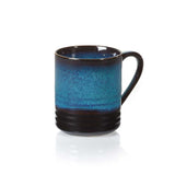 Deep Blue Ceramic Tea Infuser Mug