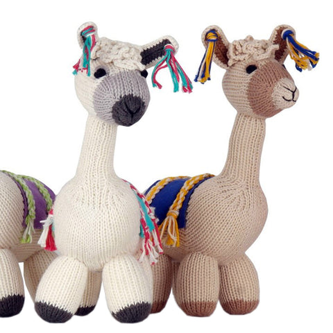 Hand Knit Baby Alpaca Toy