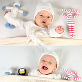 Colorful Organic Bunny Teething Toy