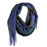 Multi-Colored Alpaca Scarves Singing the Blues