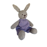 Hand Knit Wool Bunny - Made in the USA