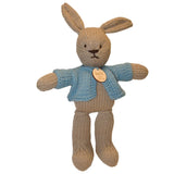 Hand Knit Wool Bunny - Made in the USA