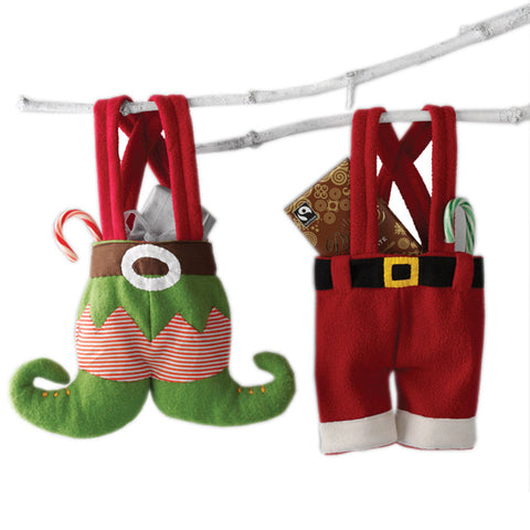Santa & Elf Pocket Stockings