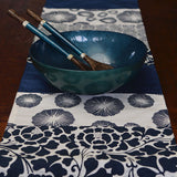 Long Table Runner – Indigo: Fair Trade