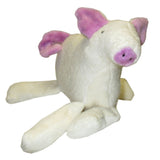 Organic Handcrafted Plush Pig Toy American Made