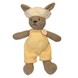 Hand Knit Wool Bunny - Made in the USA