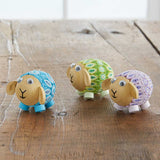 Pastel Lamb Trio - Hand Quilled Paper