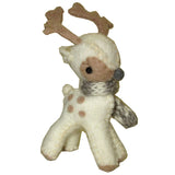 Sweet Baby Reindeer Ornament - Natural