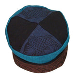 Reversible Blockprint Skull Cap Multi