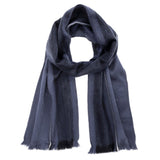Luxuriously Soft Alpaca Winter Scarves Cobalt Royal Blue Dream