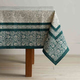 Fair Trade Table Cloth - Spruce Wildflower