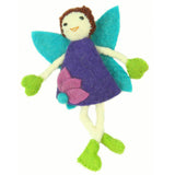 Felt Tooth Fairy Dolls with Pocket Brunette