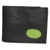 Recycled Rubber Tire Wallet with Logo Green