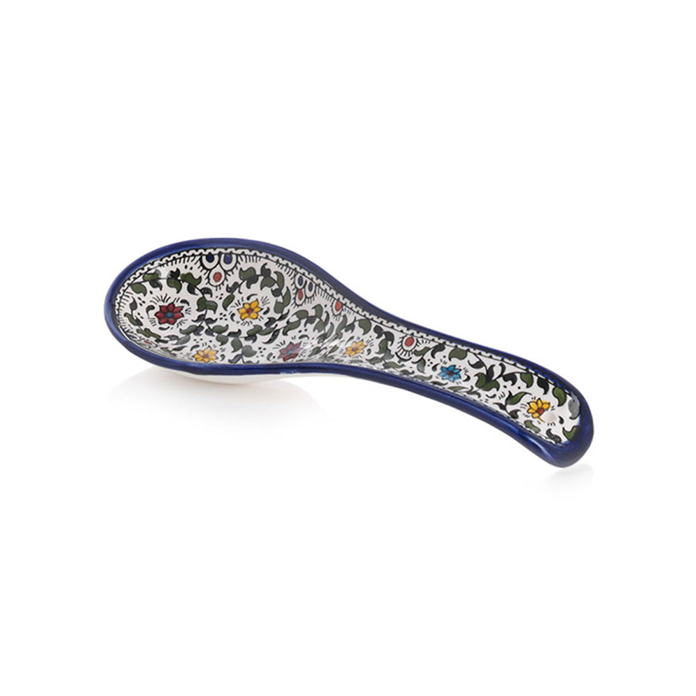 Pers Floral Spoon Rest 