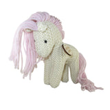 Handcrafted Pastel Earth Pony Plush Toy Cream