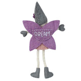 Felt Tooth Fairy Dolls with Pocket Back Cream