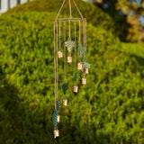 Gilded Leaves Wind Chime