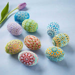 Quilled Easter Eggs - All Eggs Together 