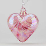 Sweet Pea Heart Shaped Ornament - Handcrafted in the USA