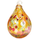 Heirloom Quality Dusty Gold Raindrop Ornament