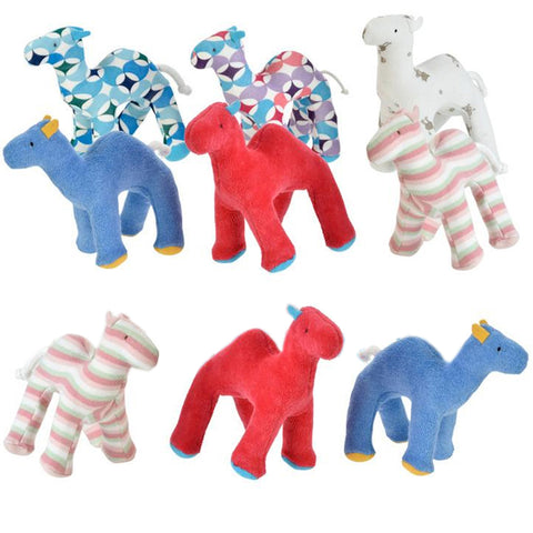 Colorful Organic Camel Toy - Teething or Plush