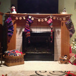 Keepsake Quality Handknit Wool Christmas Stockings