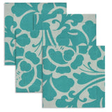 Fabric Coaster Set of 4 Turquoise