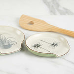Ceramic Spoon Rests - Dragonfly Set of 2