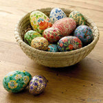 Various Handcrafted Easter Eggs