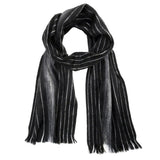 Luxuriously Soft Alpaca Winter Scarves Black Pearl