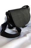 Recycled Rubber Tire Bag: Small with Flap