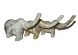 Hand Carved Soapstone Elephant Ring holder