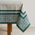 Fair Trade Table Cloth - Spruce Wildflower