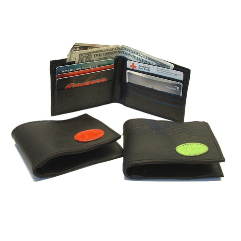 Recycled Rubber Tire Wallet with Logo