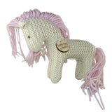 Handcrafted Pastel Earth Pony Plush Toy Cream